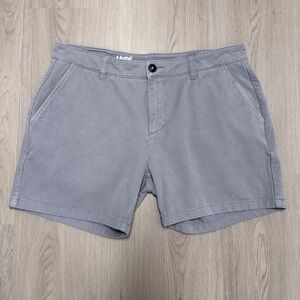 Men's Flat Front Shorts - Gray